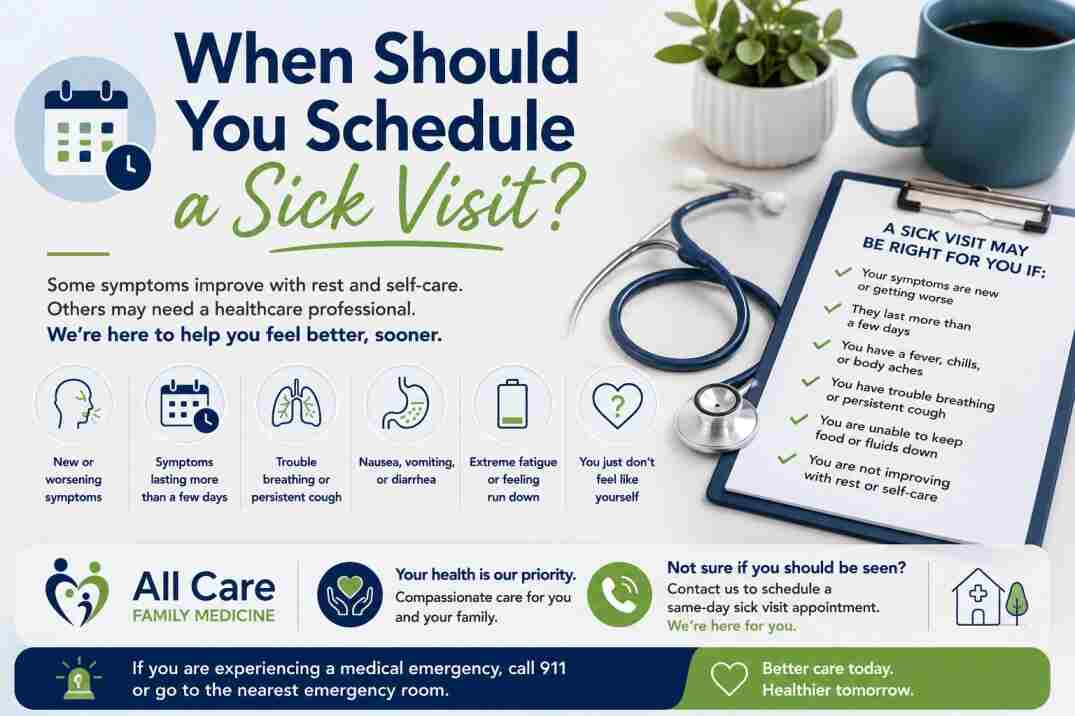When Should You Schedule a Sick Visit?